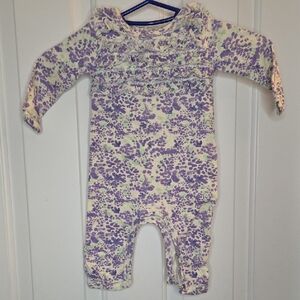 Burt's Bees Baby Lavender Floral One Piece